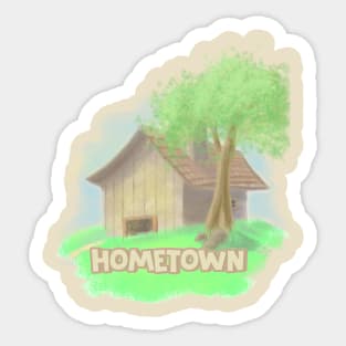 hometown Sticker